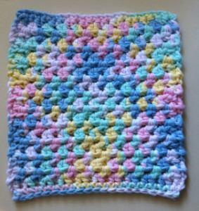 Quick & Easy Crochet Dishcloth - Dearest Debi Patterns