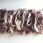 Crochet Priouette Ruffle Scarf - Dearest Debi Patterns