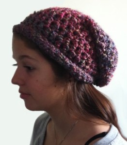 Crochet Slouchy Hat - Dearest Debi Patterns