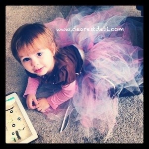 Crochet Tutu Waistband - Dearest Debi Patterns