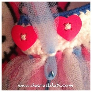 Crochet Tutu Waistband - Dearest Debi Patterns