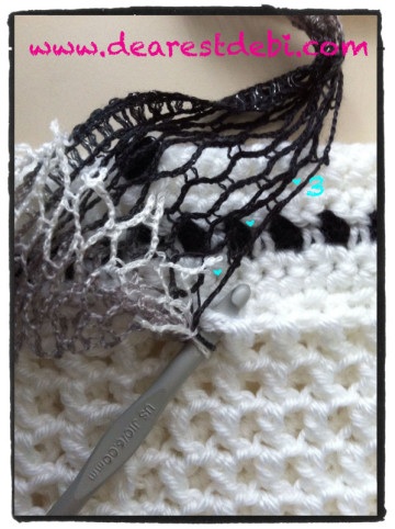 Crochet Ruffle Skirt - Adjustable pattern by Dearest Debi