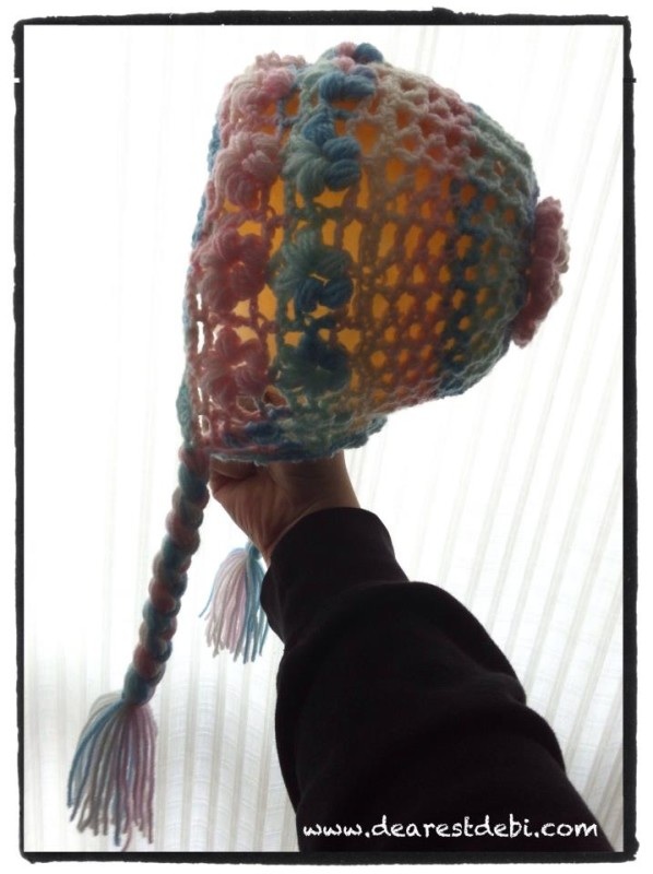Crochet 3D Flower Beanies and Bonnets - Dearest Debi Patterns