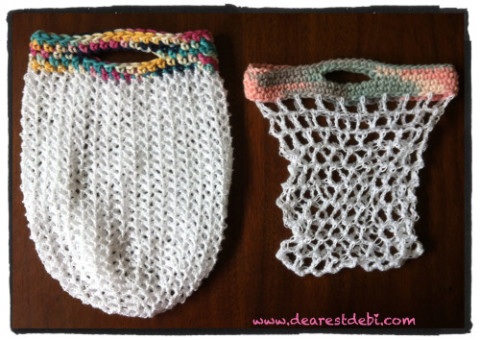 Crochet Market Bags - Dearest Debi Patterns