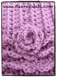 Dress Crochet Rosette
