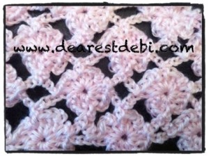 Crochet Flower Lattice Scarf Video Tutorial - Dearest Debi Patterns