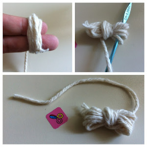 Homemade cotton ball, scrap yarn ideas, no cotton ball