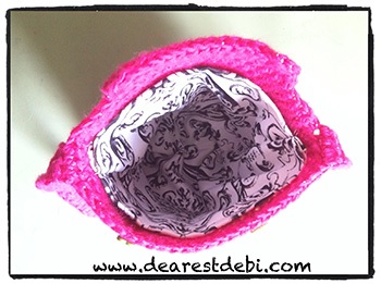 Crochet Bag Liner - Dearest Debi Patterns
