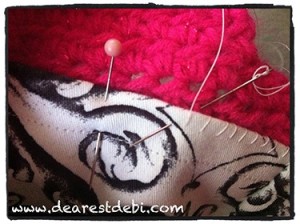 Crochet Bags Adding a Liner - Dearest Debi Patterns