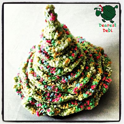 Crochet Christmas Tree Hat - Dearest Debi Patterns