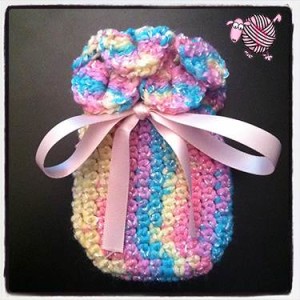 Crocodile Crochet Baby Mittens - Dearest Debi Patterns