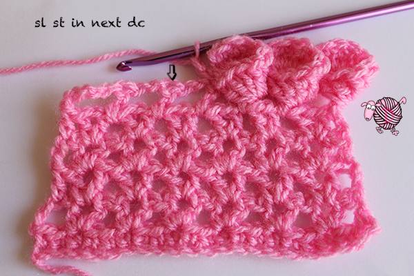 Crochet Flower Edging - Dearest Debi Patterns
