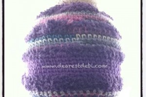 Miss Nancy Not Knit Hat - Dearest Debi Patterns