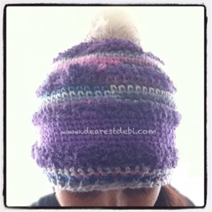Miss Nancy Not Knit Hat - Dearest Debi Patterns