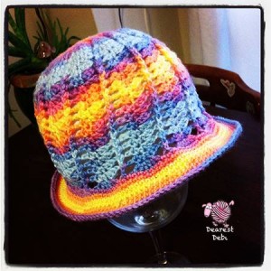 Autumn Sky Cloche - Dearest Debi Patterns