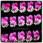 Tunisian Crochet Roses - Dearest Debi Patterns