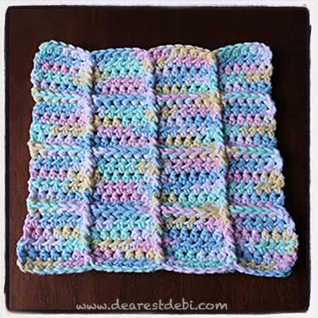 Spring Cleaning Crochet Cloths - Dearest Debi Patterns