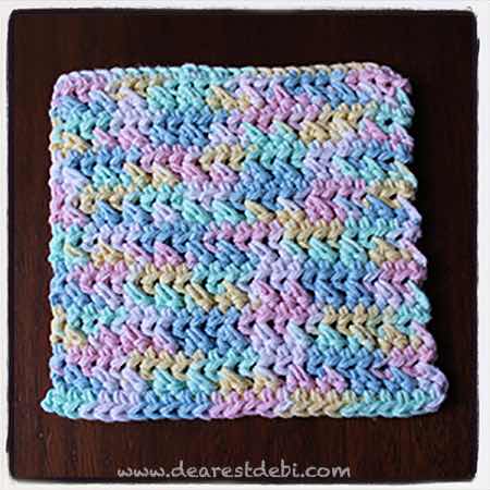 Spring Cleaning Crochet Cloths - Dearest Debi Patterns