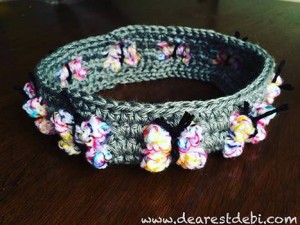 Crochet Butterfly Flutterby Headband - Dearest Debi Patterns