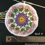 Crochet Butterfly Garden Afghan Block - Dearest Debi Patterns