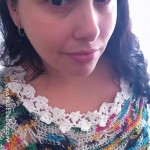 Crochet Flower Lattice Collar - Dearest Debi Patterns