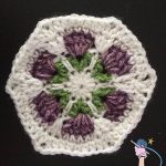 Crochet Flower Garden Hexagon - Dearest Debi Patterns
