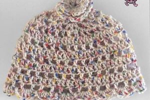Crochet Confetti Flower Beanie - Dearest Debi Patterns