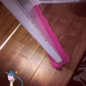 Crochet Door Draft Dodger - Dearest Debi Pattern