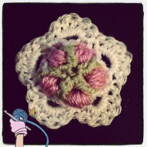 Crochet Happy New Year Flower - Dearest Debi Patterns