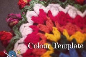 Garden Romp Colour Templates - Dearest Debi Patterns