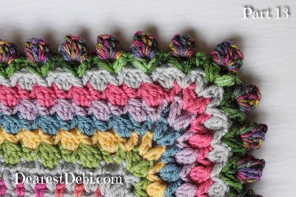 Garden Romp Crochet Along 2017 Part 13 - Dearest Debi Patterns