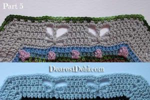 Garden Romp Crochet Along 2017 Part 5 - Dearest Debi Patterns