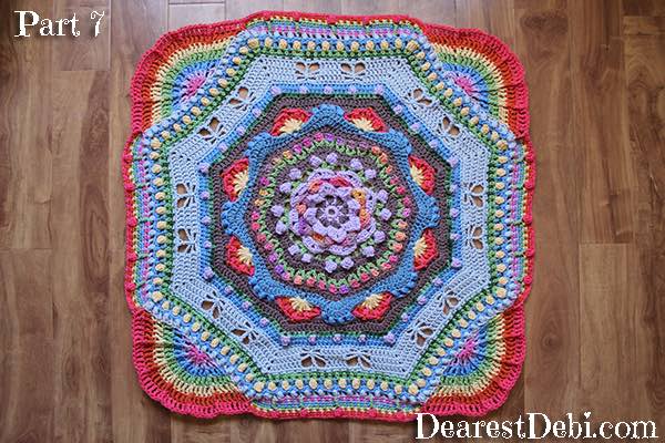 Garden Romp Crochet Along 2017 Part 7 - Dearest Debi Patterns