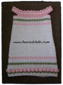 Spring Flower Dress - Crochet pattern by Dearest Debi
