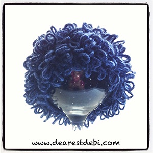 Crochet Cabbage Patch Kid Newborn Boy Beanie - Dearest Debi Patterns