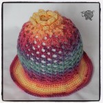 3D Sun Flower Hat Toddler - Dearest Debi Patterns