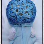 Crochet Snow Flower Bonnet - Dearest Debi Patterns