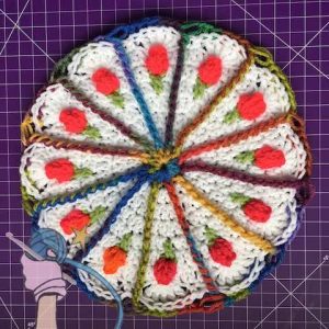 Carrot Cake Crochet Mandala - Dearest Debi Patterns