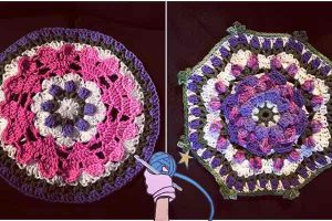 Crochet Afghan Puzzle Pieces - Dearest Debi Patterns